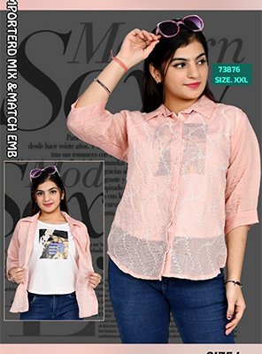 Women Cotton Blue Geometric Print Tunic