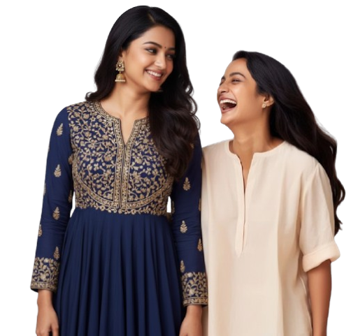 Couple in Ethnic Wear