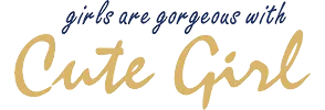 Cute Girl Brand Logo