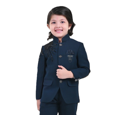 Kids Wear - Young boy in ethnic wear